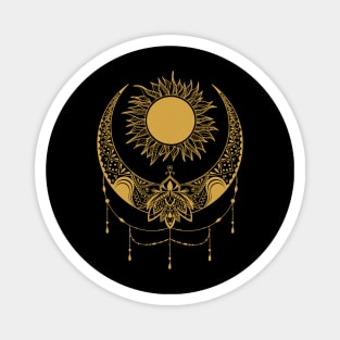 Sun and Moon | Cosmic Wedding Magnet